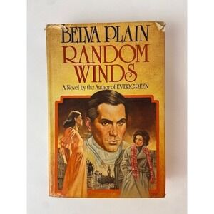Random Winds Belva Plain Hardcover Novel 1980 Delacorte Press ISBN 0440071240